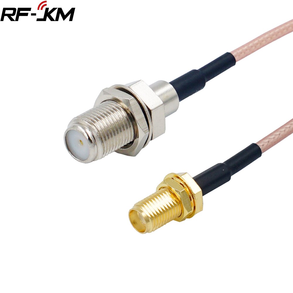 SMA Female to F Female Pigtail Connector Cable RG316 RP SMA to F Adapter Assembly Cables