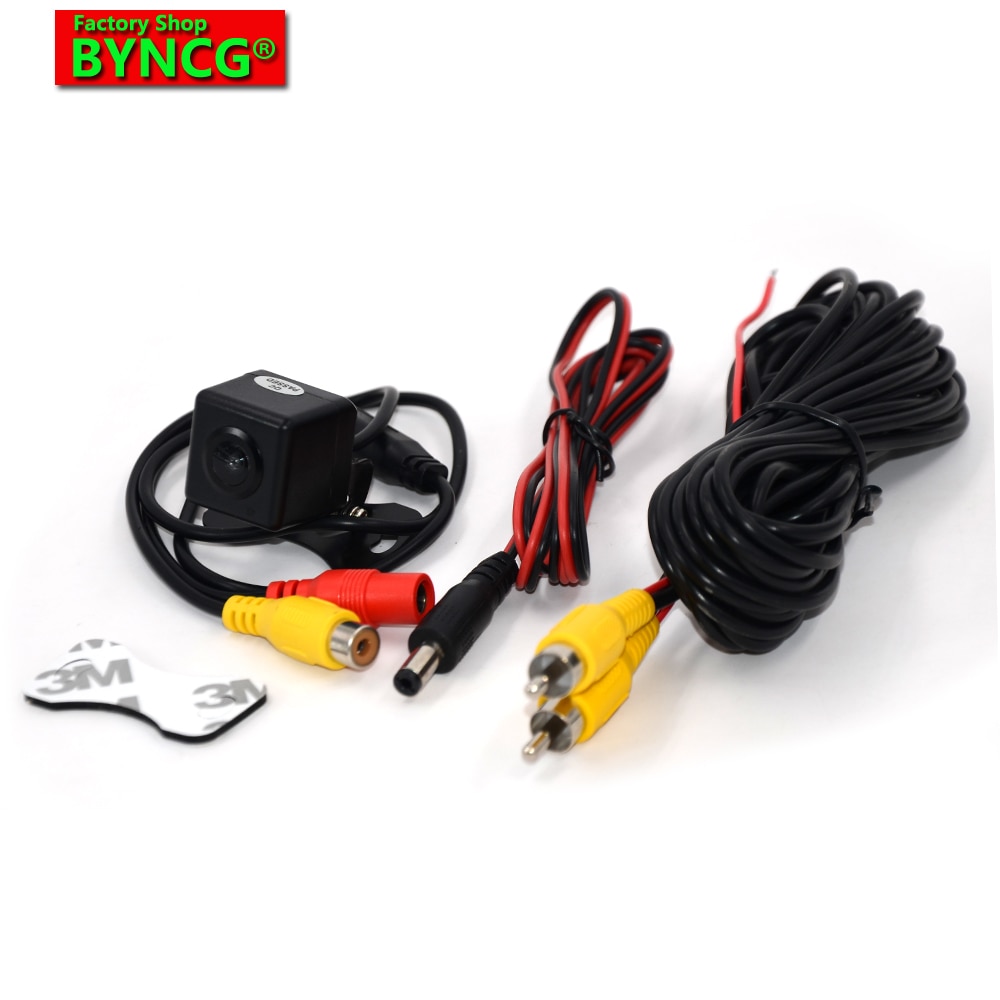 BYNCG WG Rear view camera CCD Night color car reversing system for universal camera Reverse rear camera Angle adjustable
