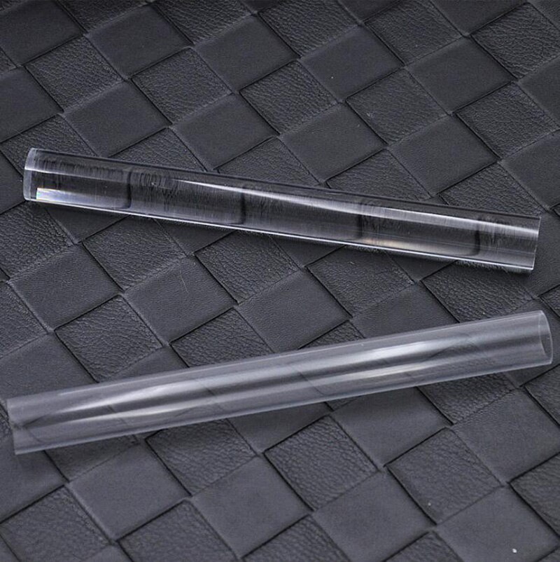 1 Piece 20cm Length Clay Sticks Solid Transparent Pottery Clay Roller Acrylic Clay Polymer Clay Rolling Roller Stick DIY Tools