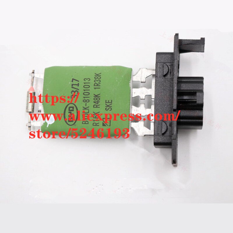 Résistance du ventilateur pour BYD F0, régulateur de vitesse, fusible de sortie, réglage de la vitesse, relais LK-8101013