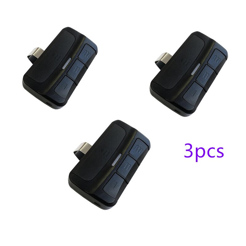 Balayage automatique Multi fréquence dupliquer 280-868MHZ porte de Garage télécommande universelle fixe Code roulant ouvre-porte de Garage: 3 pcs