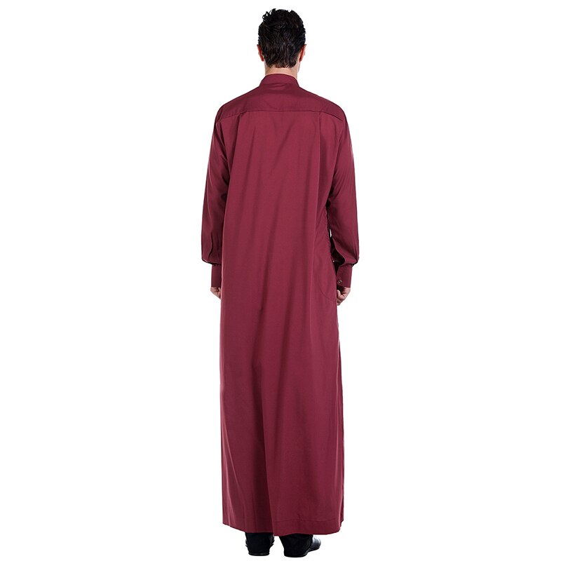 Abaya Moslim Jurk Pakistan Islamitische Kleding Heren Arabische Gewaad Saudi Arabië Jubba Thobe Kleding Mannen Kaftan Oman Qamis Homme