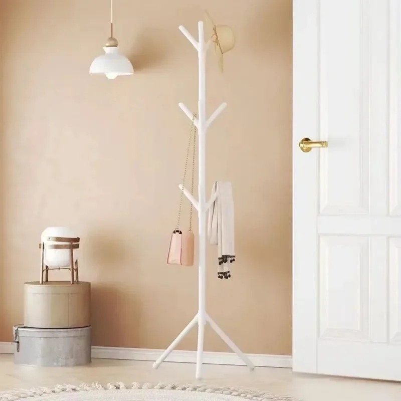 Porte-manteau du sol au plafond pour chambre à coucher, porte-vêtements suspendu Simple, salle de location pour la maison, support de séchage: Argent