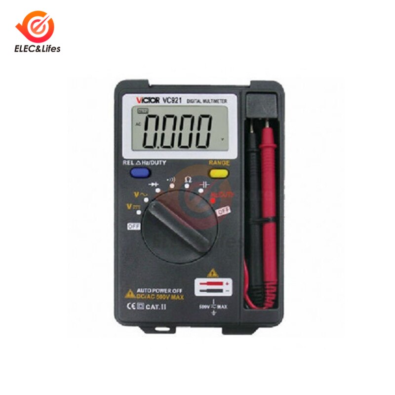 VC921 AC/DC Voltage Detector Digital Multimeter 40... Grandado