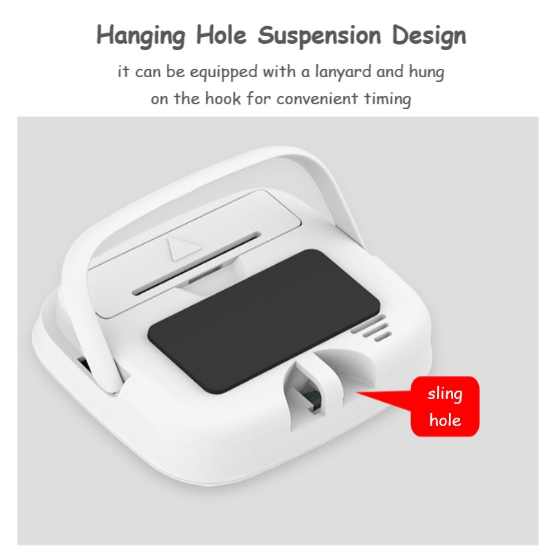 LCD Digital Screen Timer Kitchen Timer Countdown Alarm Clock Reminder Counter Clock Home Multifunctional Tools