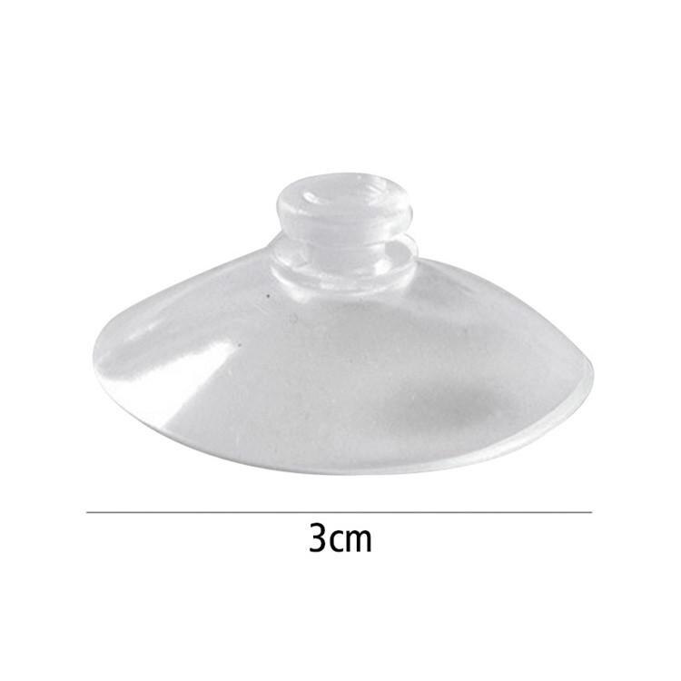 Piutouyar Saugnäpfe Mit Ring - 12 Stück, 40 Mm Transparent, Max. 1,5 Kg