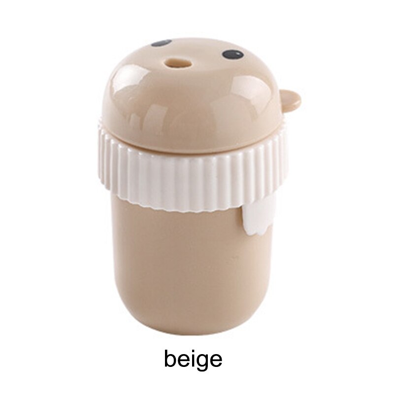 Tandenstoker Houder Tafel Decor Draagbare Beer Vorm Leuke Cartoon Tandenstokers Case Tandenstokers Fles Keuken Gadgets Plastic: Beige