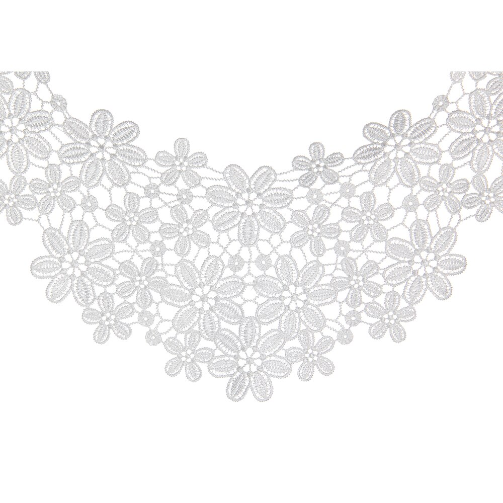 Geborduurde Venise Lace Hals Kraag Versiering Naaien Applique Versieringen Naaibenodigdheden Scrapbooking