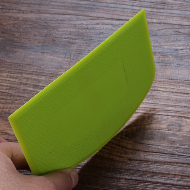 Dough Scraper Bowl Scraper Food-safe Plastic Dough Cutter Flexible Scraper Practical Bench Scraper Multipurpose Food Scrappers