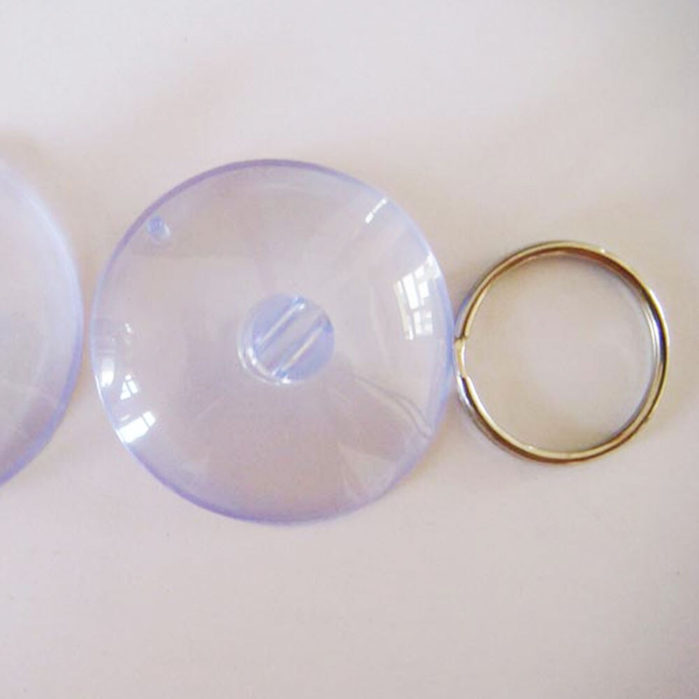 50Pcs Zuignap Met Metalen Sleutelhanger Voor Mobiele Telefoon Lcd-scherm Demonteren Reparatie Tool