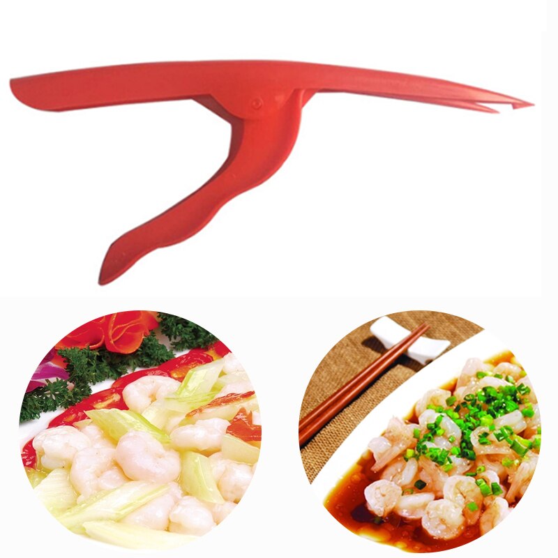 Herramienta práctica para pelar gambas, pelador de gambas, utensilios de cocina para cocinar mariscos, cuchillo de pesca, limpieza 11