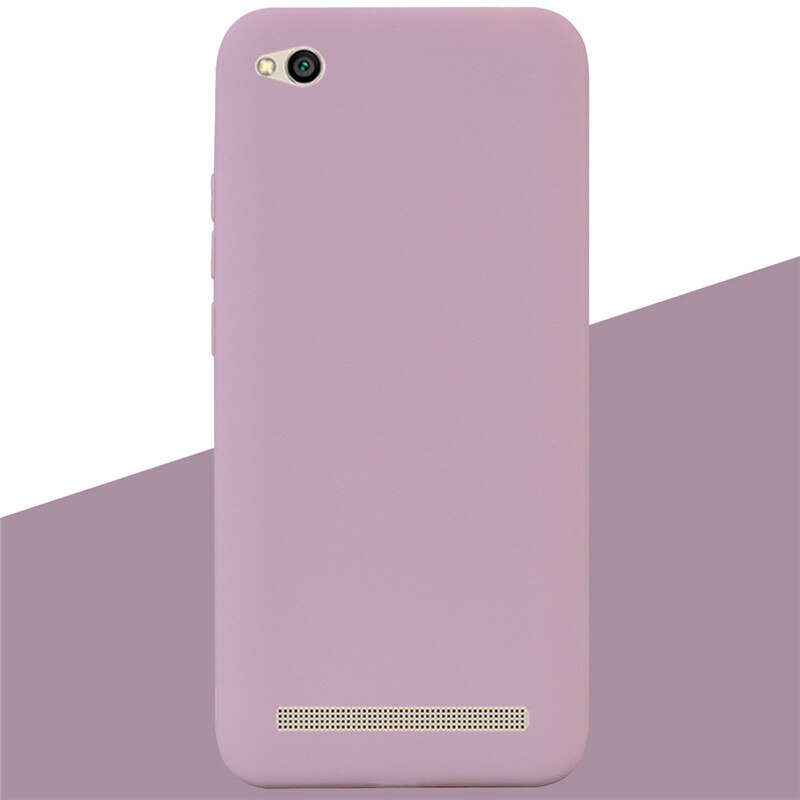 Case For Xiaomi Redmi 5A Case TPU Cover Silicone Soft Back Protective Phone Case on For Redmi 5A Redmi5A a5 5 A Fundas Coque: 15 Lotus Pink