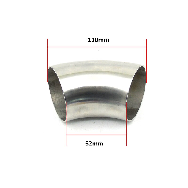 2.5 "Inch/63Mm 304 Rvs 45 Graden Bocht Elleboog Pijp Dikte: 1.5Mm