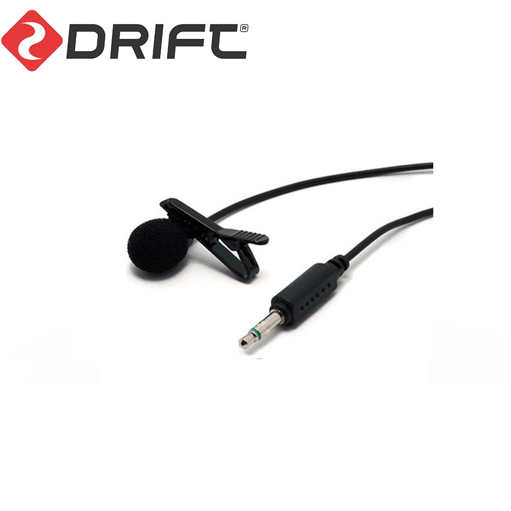 Original DRIFT 3.5 MM Externa Microphone for Ghost 4K Ghost X Ghost XL Action Sports Camera