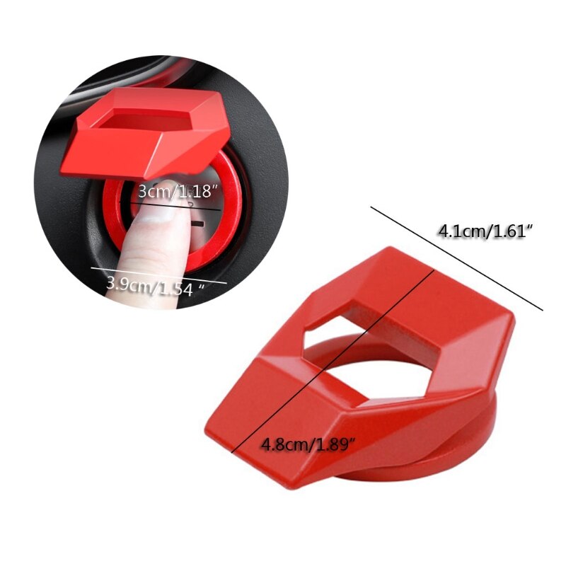 Car Engine Start Stop Button Ring Ignition Cover Trim For Golf 7 MK7 VII R Tiguan Jetta Car styling Auto Parts