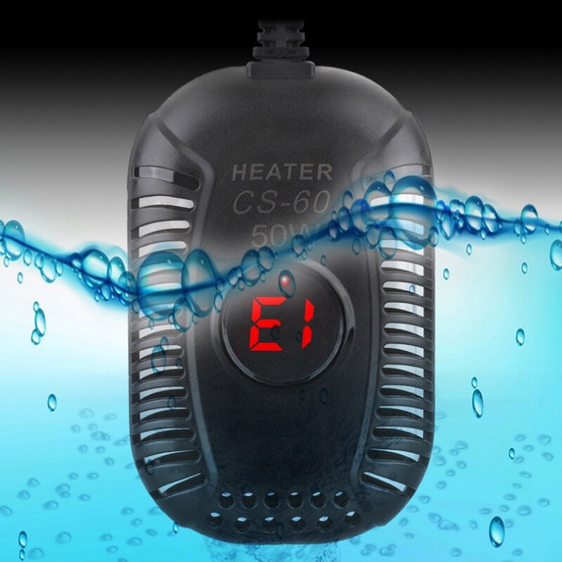Aquarium Heater Fish Tank Submersible Heater with LED Temperature Display