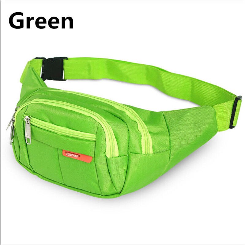 Men Women Waist Hip Belt Bag Purse Pouch Travel Sport Bum Bag Fanny Pack