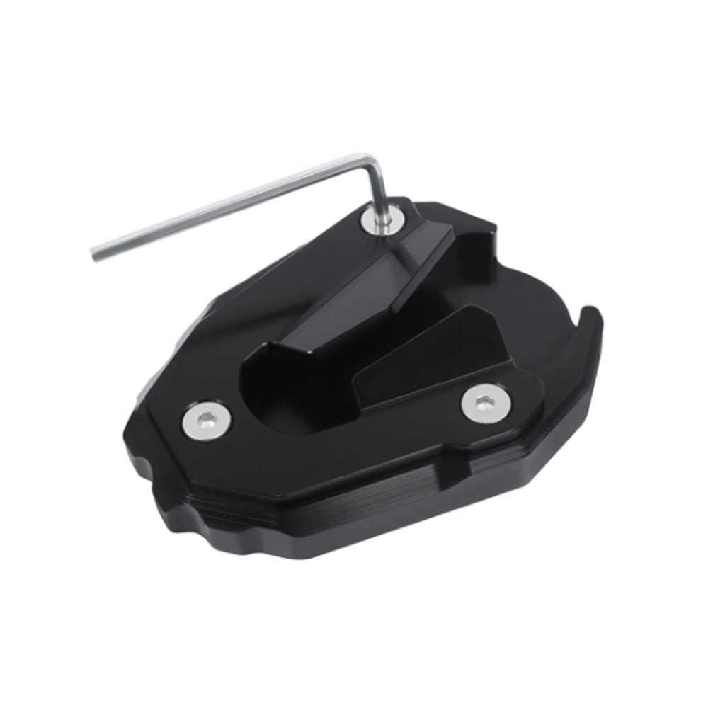Almofada de suporte cnc para tigre900 tigre 900 rally/rally pro/gt baixo 2021-2022 pé suporte lateral ampliador placa de suporte de extensão: Verde exército