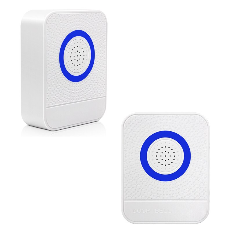 Wired Door Bell 12V Vocal Wired Doorbell Welcome Door Bell For Office Home Security Control System White Practical Door Ring