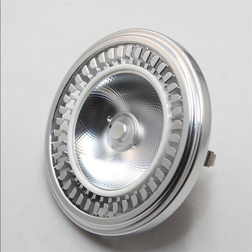 1 st högeffekt  ar111 15w cob led glödlampa dimbar  g53 cob led taklampa  qr111 led spotlight 85-240v/dc12v led lampa ljus