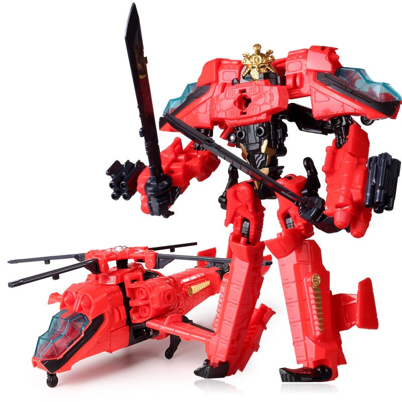 Vendita calda 19cm modello trasformazione Robot Action Figures deformazione Robot giocattolo modello di veicolo istruzione con i migliori regali per i bambini: E