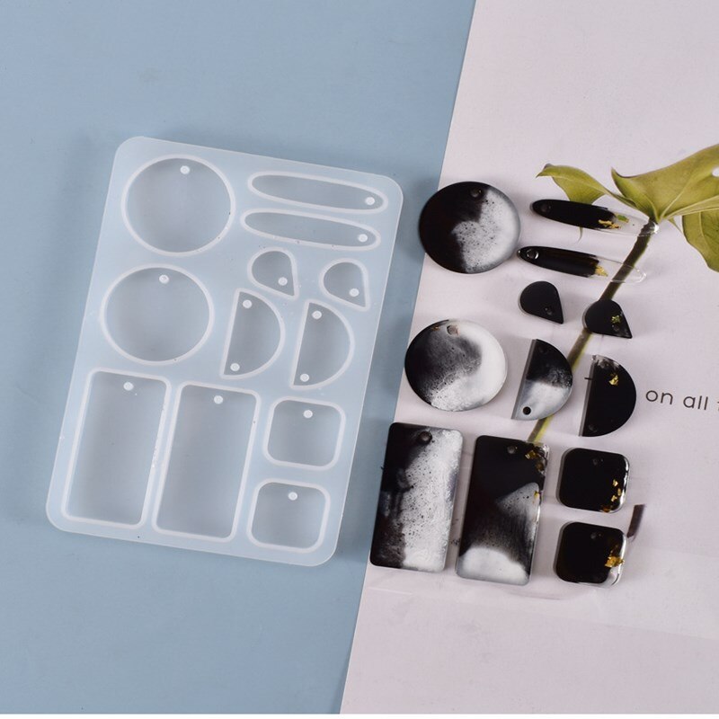Voor Een Beter Leven 1Pc Transparante Epoxyhars Diy Hanger