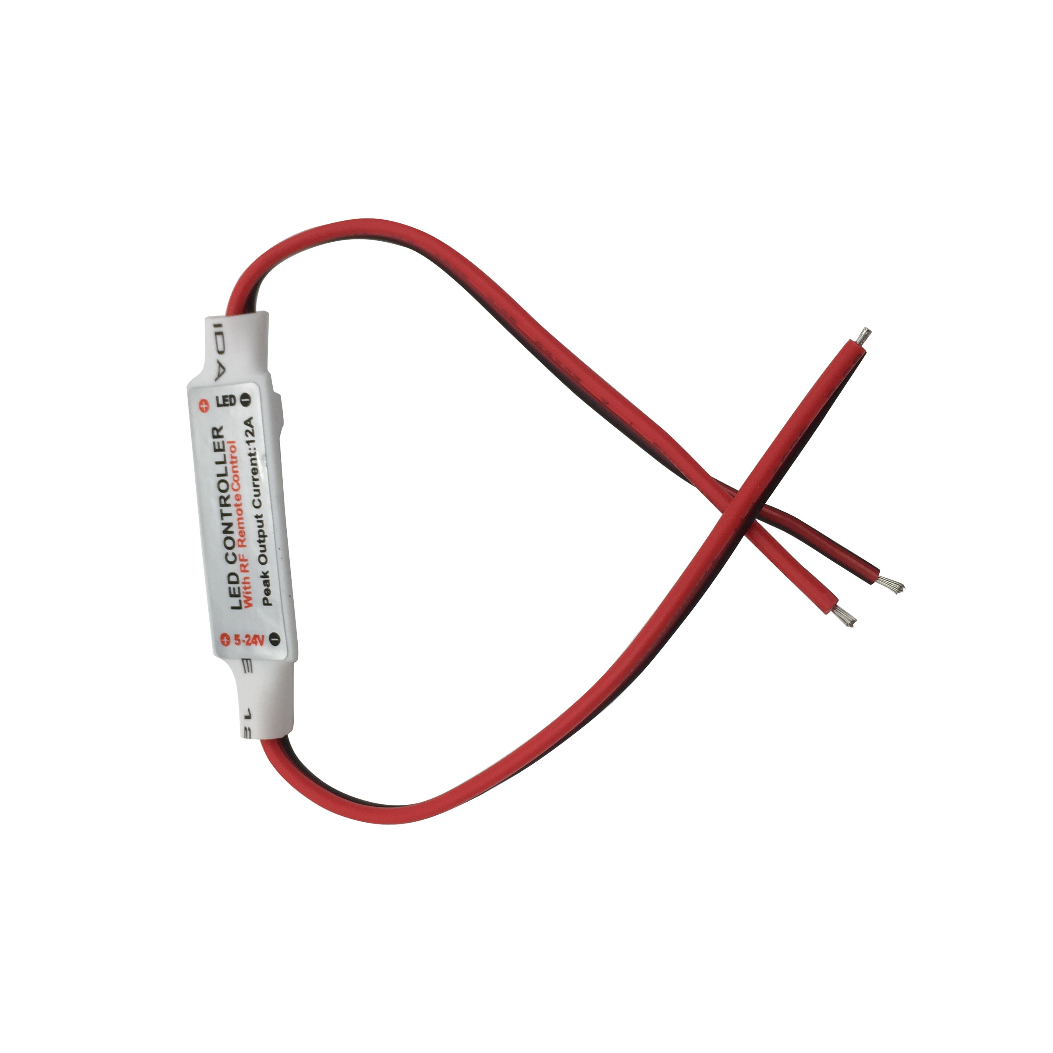 5V-12V-24V DC led streifen RF wireless mini remote frequenz glatte dimmer DC & Draht stecker helligkeit einstellen 12V led controller