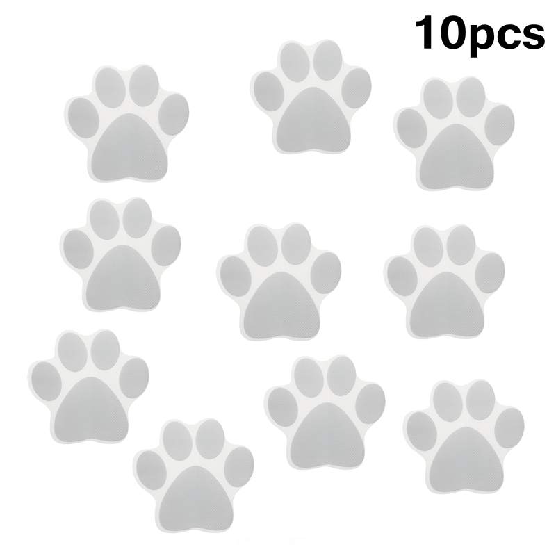 10pz anti scontrino Vasca Da Bagno Colorato Fiore di auto-Adesivo Antiscivolo Vasca Da Bagno Zerbino Vasca Da Bagno Antiscivolo Adesivi vasca da bagno Vasca Da Bagno: grigio