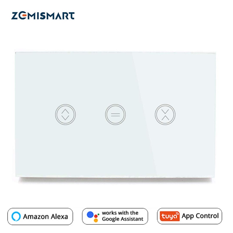 Ons Type Gordijn Wandschakelaar Wifi Controle Via App Of Voice Control Door Siri Alexa Google Thuis Smart Home Met feedback