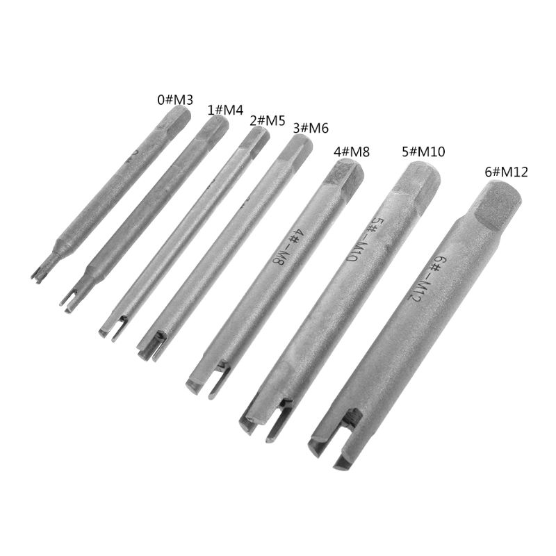 Broken Tap Extractor Guide Easy Out Wire Screw Remover Tools Drill Bit With 3/4 Claw Metric M3-M12 40JA
