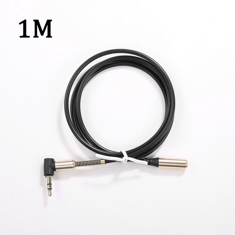 Elbow spring retractable 3.5mm audio cable aux audio speaker cable retractable cable car cable Extension Cable Retractable Cable: Black extension line
