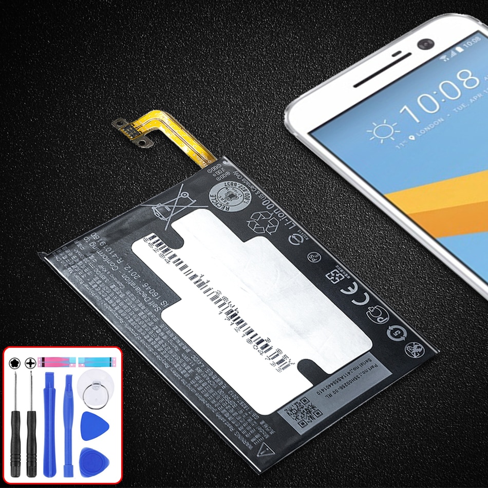 Battery B2PS6100 For HTC One M10 10/10 Lifestyle M10H M10U 3000mAh Mobile Phone Battery