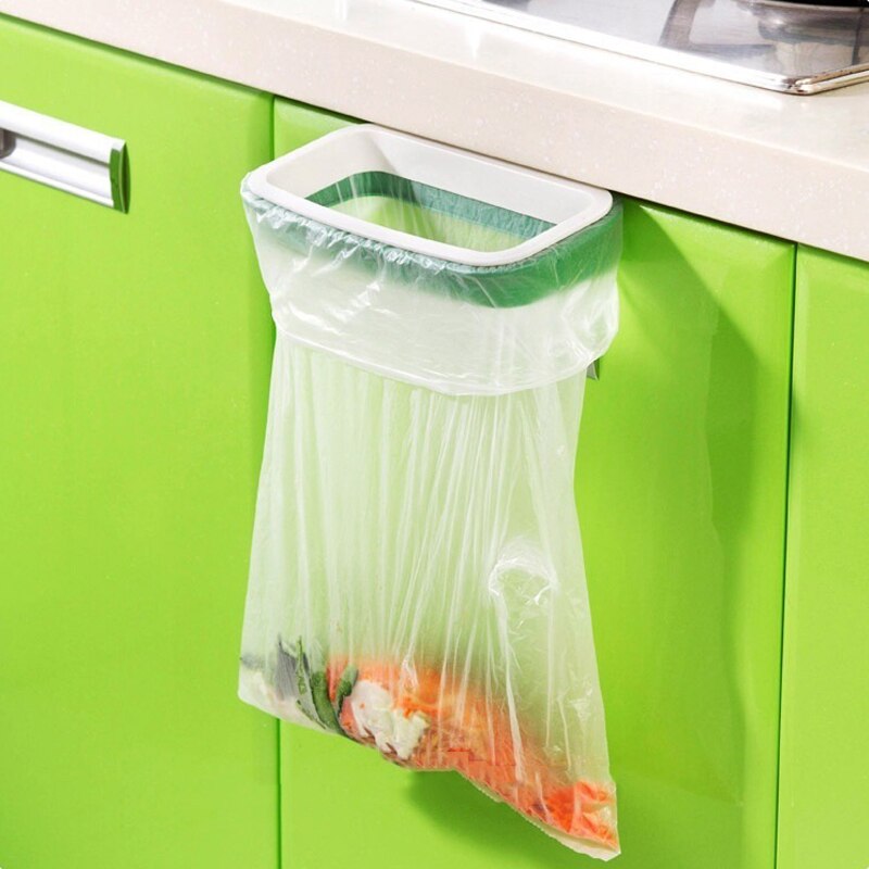 Garbage Storage Rack Cupboard Hanger Household Cleaning Tools Waste Bins Kitchen Hanging Trash Rubbish Bag Holder