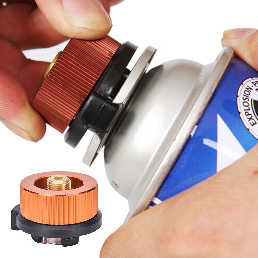 Picknick Hoofd Tank Brander Cartridge Gas Gastank Stove Blikken Adapter Converter