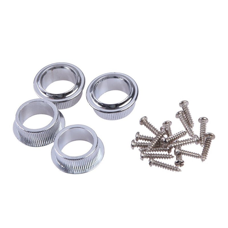 4Pcs Bass Machine Heads (2L + 2R), open Tuning Key Pinnen Tuners