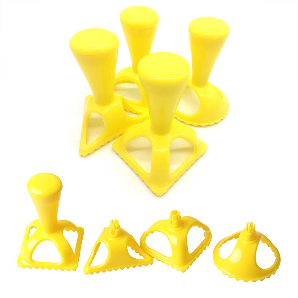 4Pcs Dough Press Gyoza Empanada Dumpling Calzone Turnover Set Kitchen Accessory