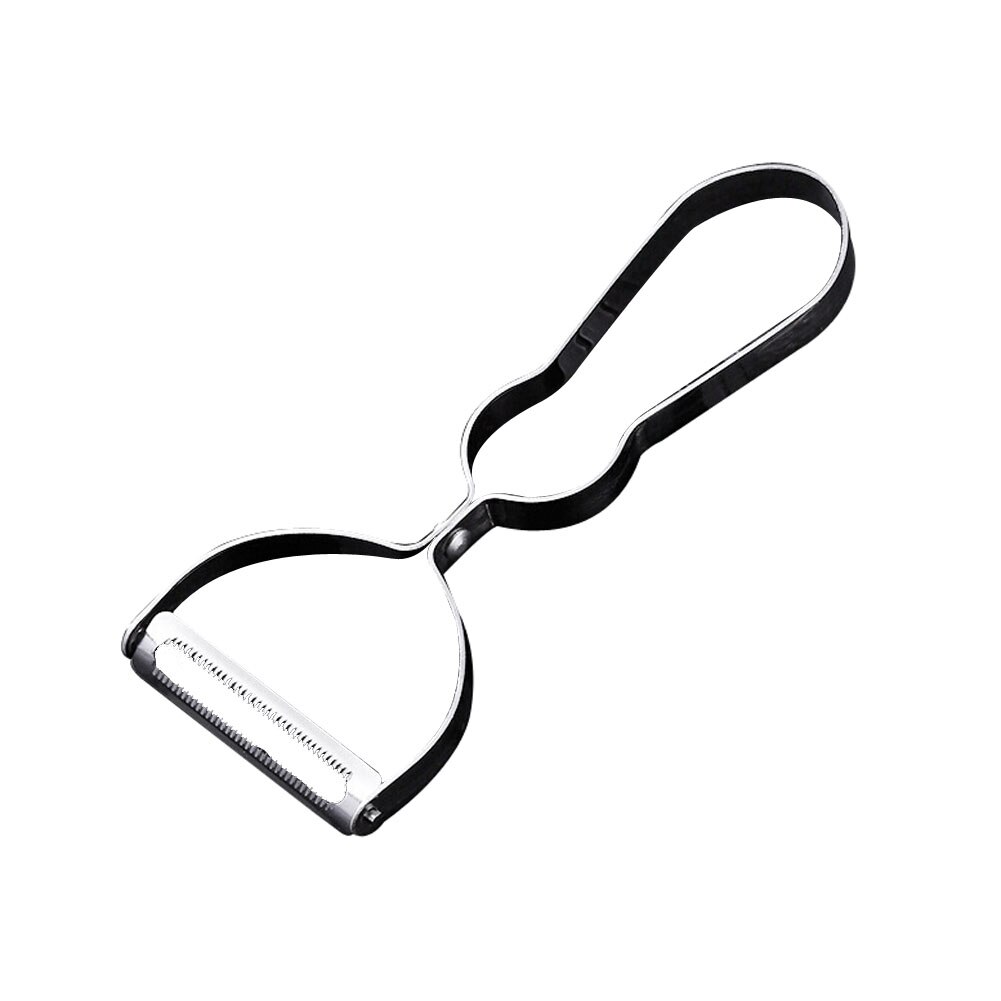 Roestvrijstalen keuken groenteschiller huishoudelijke appel aardappel fruit schillen wortel raspen visschubben verwijderen: Horizontaal