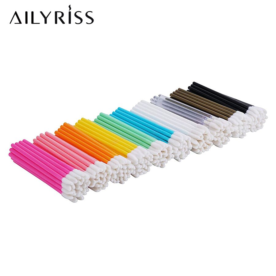 50/100 Pcs Disposable Lip Brushes synthetic Hairbrush full size Lipsticks Lipbrush Make up Brushes Cosmetic Makeup Tools