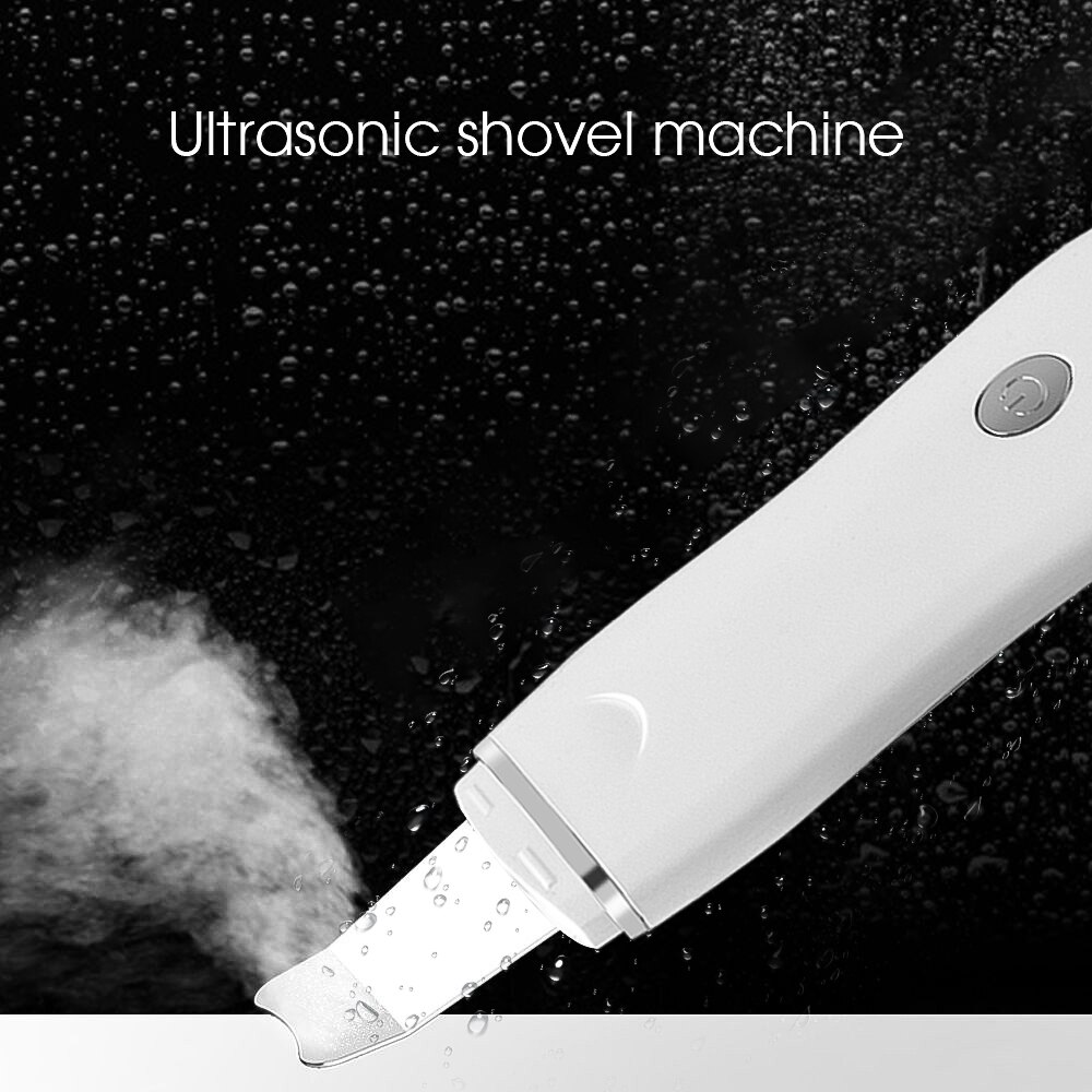 USB Ultrasonic Skin Scrubber Deep Face Cleaning Machine Peeling Facial Pore Cleaner and Nano Mist Facial Sprayer