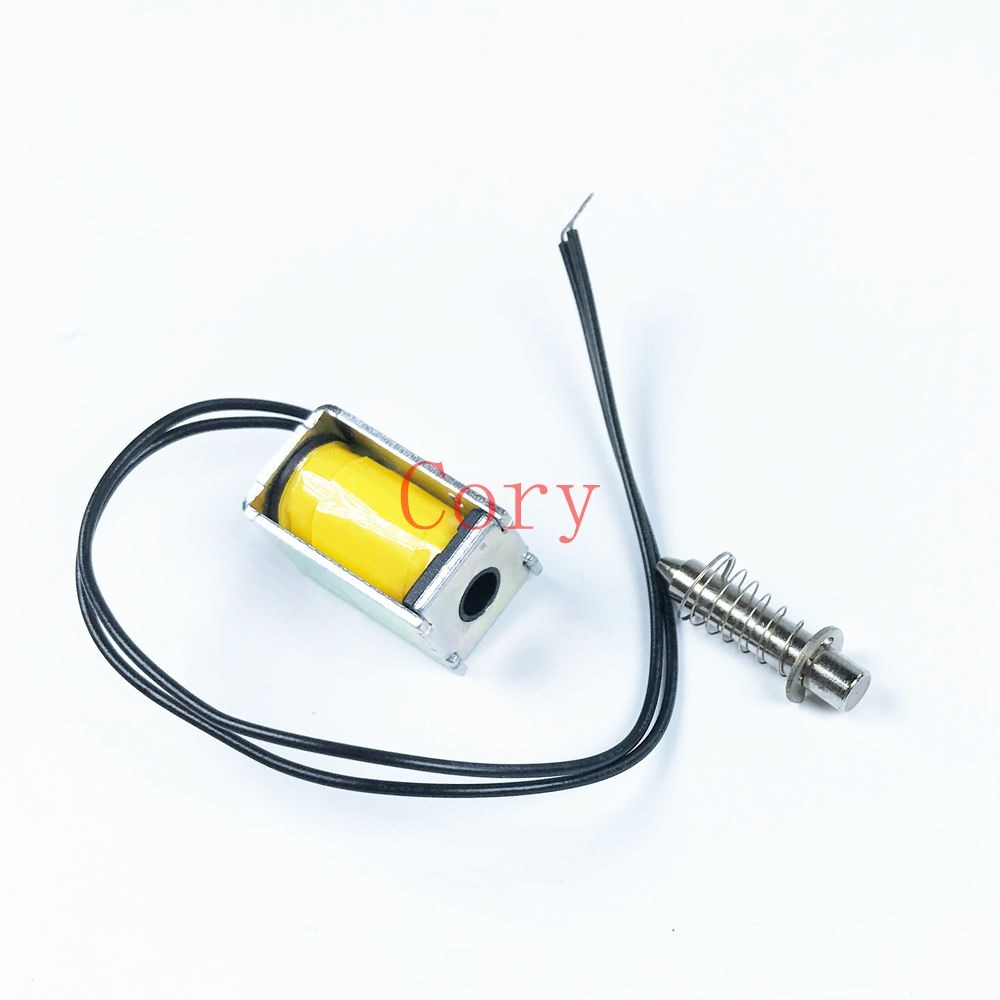 DC 9V 120g/2mm Open Frame Actuator Linear Pull Solenoid Electromagnet