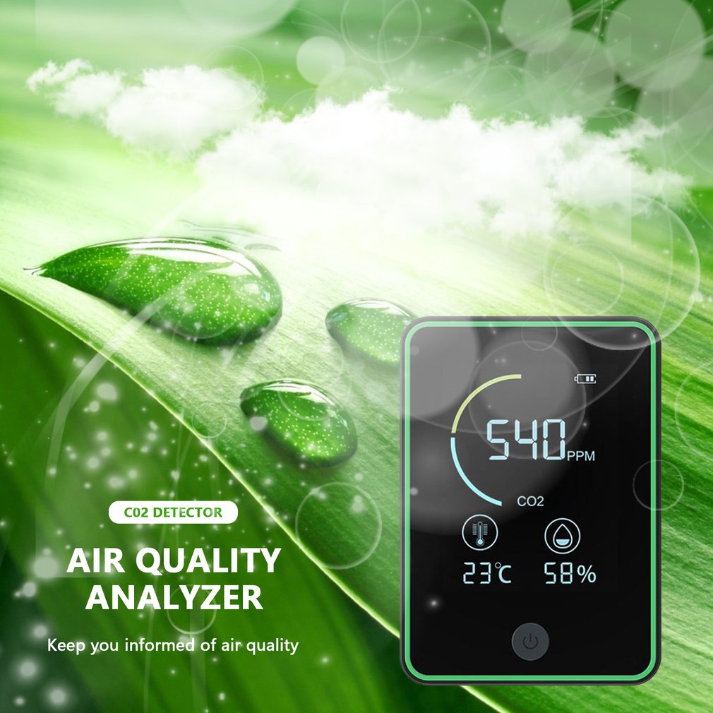 Air Monitor Detect Test Indoor Pollution And TVOC Volatile Organic Compound Gas PM2.5 Detection Analyzer