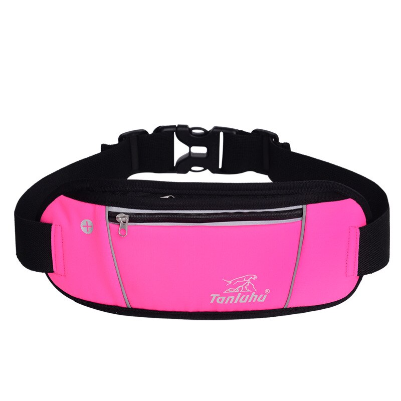 Waterdichte Lopende Heuptas Sport Jogging Outdoor Draagbare Draagbare Sport Fitness Vrouwen Mannen Riem Telefoon Stand Accessoires: pink
