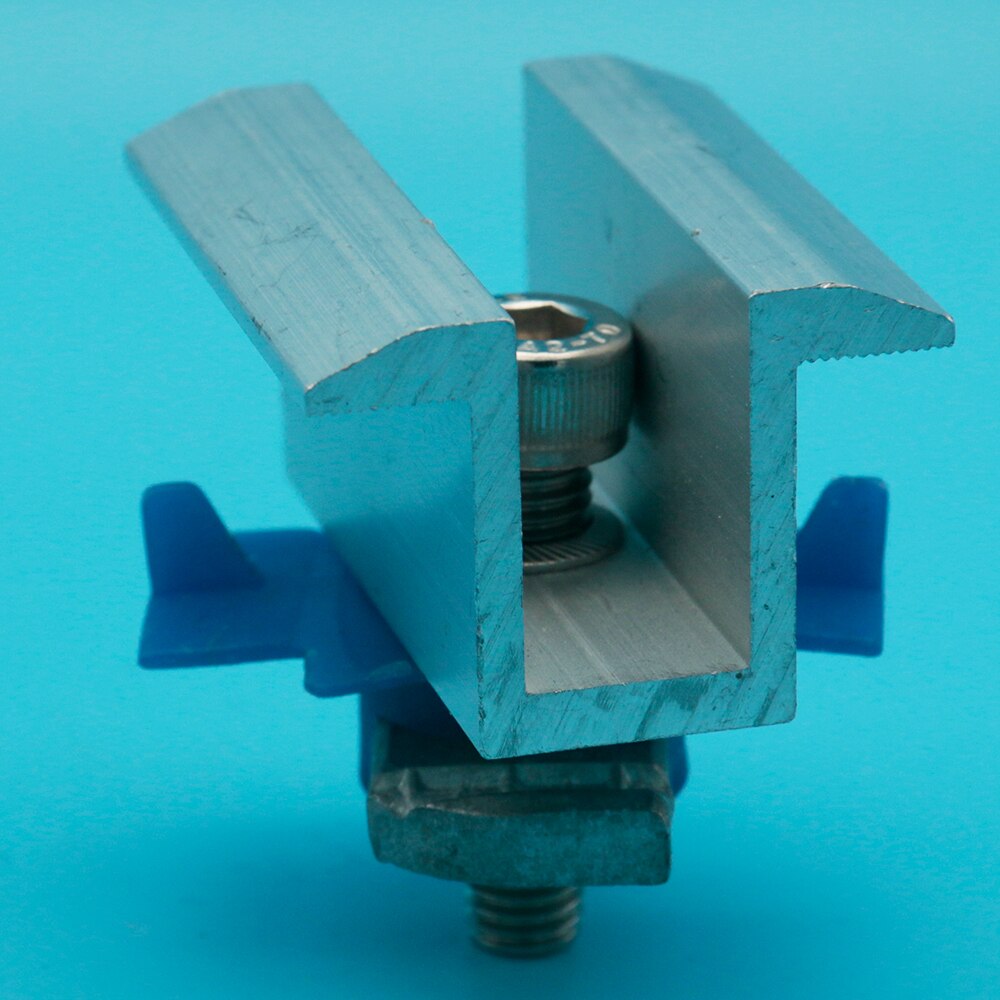 Solar Panel Components Mounting System Mid Clamps