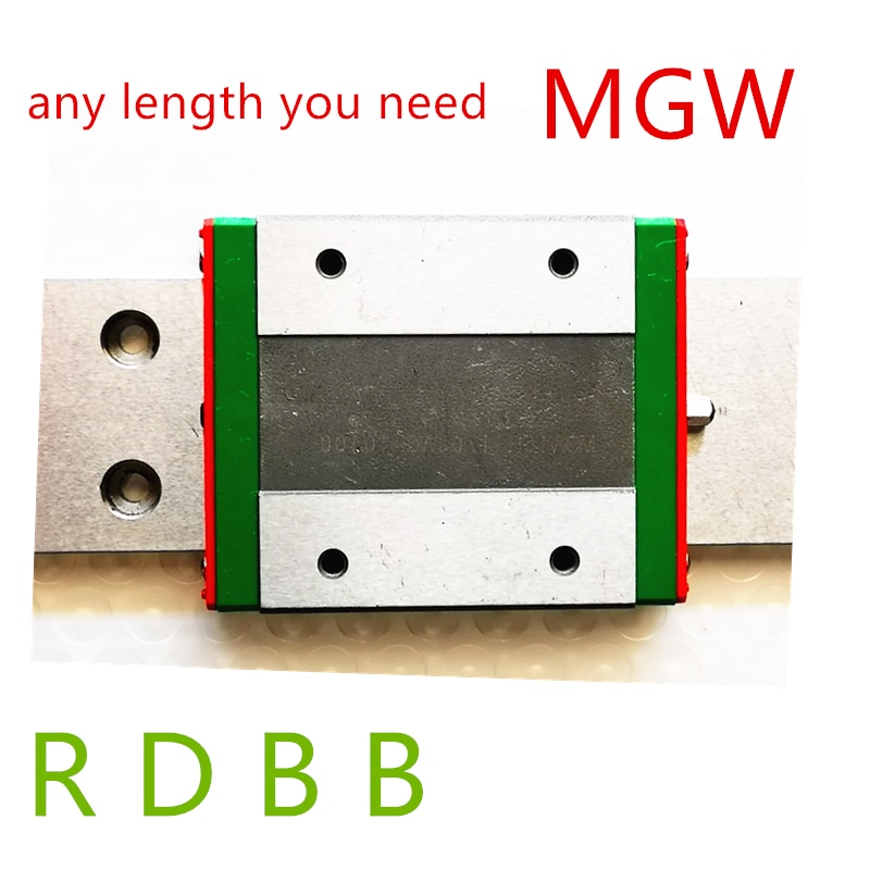 Mgw 15 lineaariohjain 150mm lineaarikiskorata + mgw 15h pitkä tai mgw 15c vaunu cnc-osille