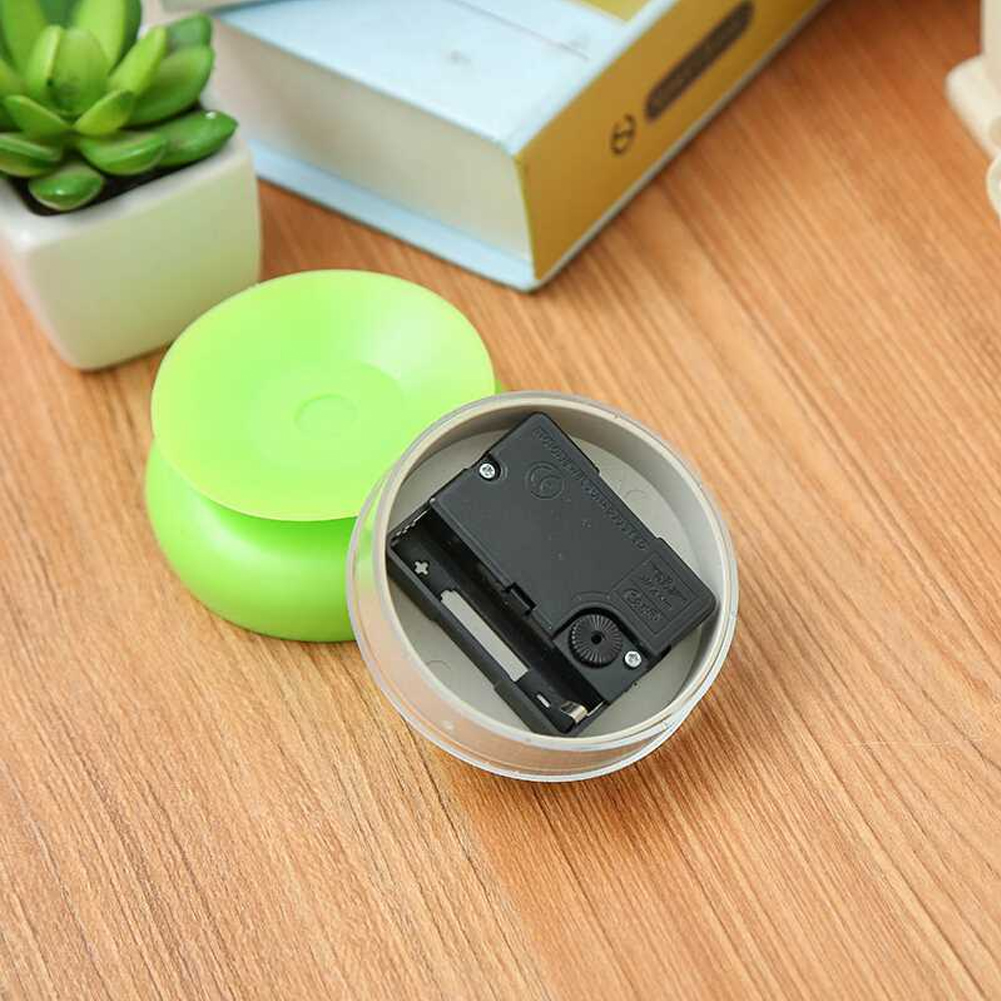 Bathroom Refrigerator Mirror Wall Clock Suction Cup Ornaments Anti Fog Accurate Window Kitchen Mini Waterproof Pointer