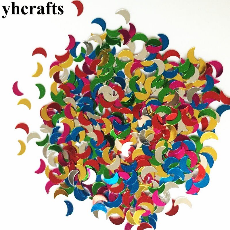 20 grammi/lotto. 15 millimetri stella con foro paillettes materiale Mestiere Scuola Materna artigianato Creativo attività articolo l'apprendimento di colore tariffa il vostro proprio: 20gram 5mm