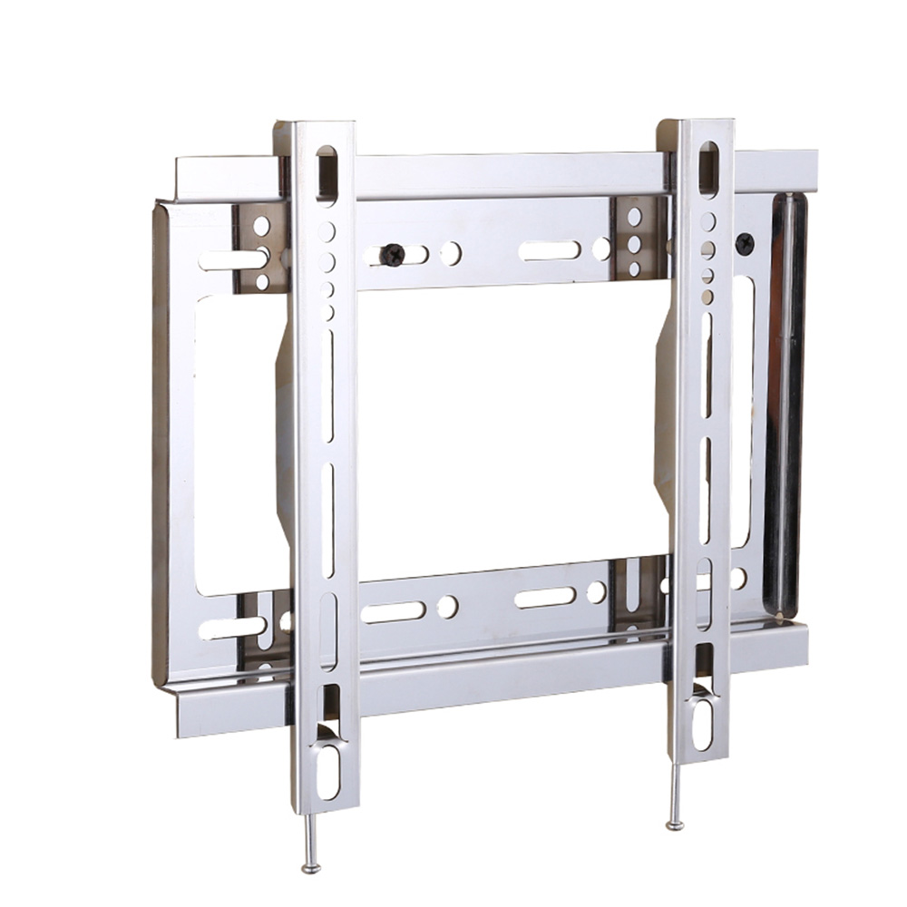 Universal TV Wall Mount Flat Screen Stand Fixed Slim Strong Stable TV Bracket Stainless Steel Bracket for TV 17''-32''