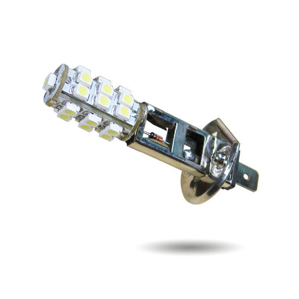 2X Auto H1 25SMD LED Conversie 12V Rijden Mistlamp Richtingaanwijzer Lamp Vervanging Lamp Helder Wit