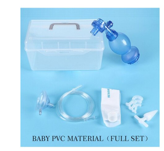 DE Beatmungsbeutel Ambu Notfall Sac Sauerstoffschlauch Ambubeutel Erste Aids-hilfe pour Adulte/Enfant: baby set