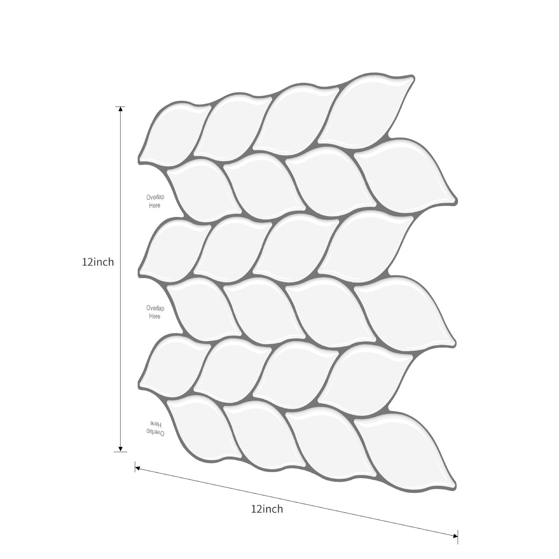 Odkleić i przykleić płytki Backsplash, płytka samoprzylepna naklejki, biała płytka typu metro, tapety robić kuchni łazienka pralnia